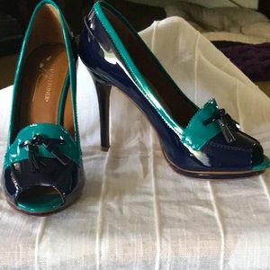 Donald J Pliner Open Toe High Heels